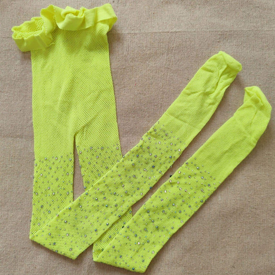 Bling tights- yellow