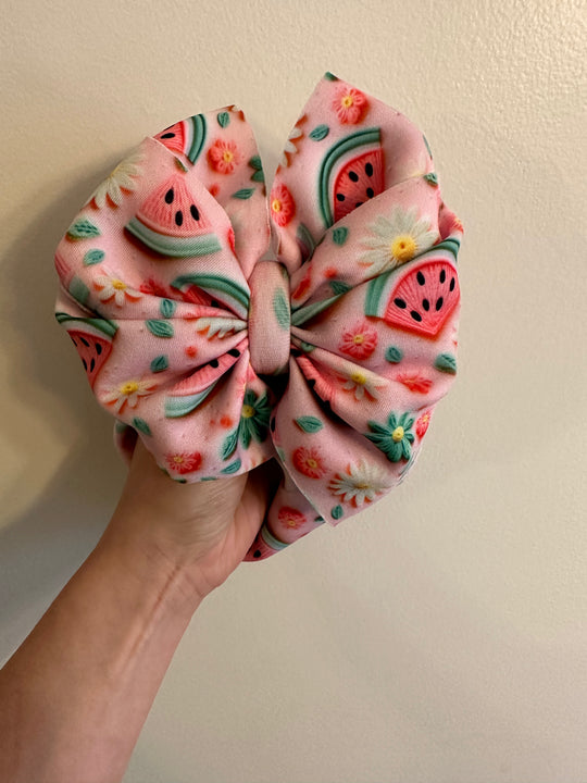 Watermelon messy wrap