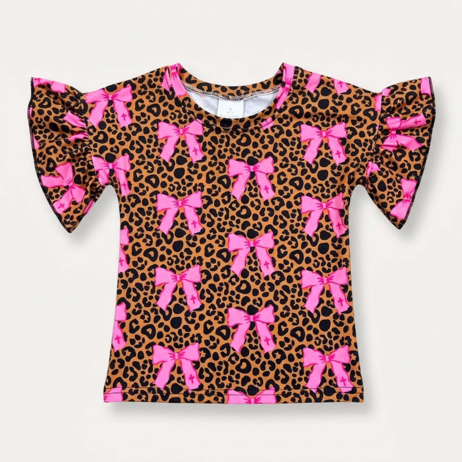 Ruffle sleeve tees