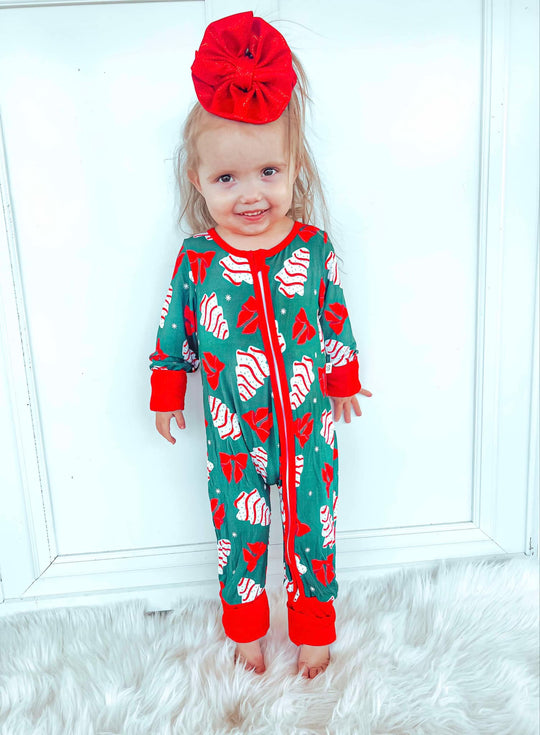 Cake bows bamboo zip sleeper 220 GSM