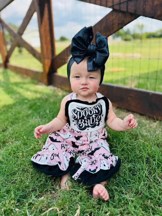 Spooky babe romper