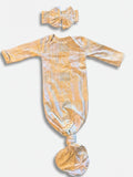 You are my sunshine gown and headband set