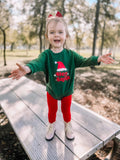 Hey Santa sweater romper