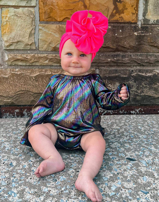 Dark Multi Long Sleeve Sparkle leo