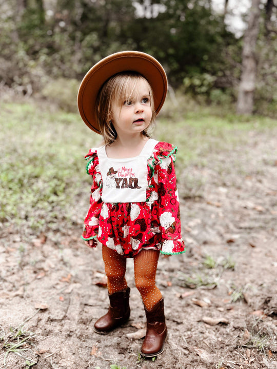 Merry Christmas y’all romper