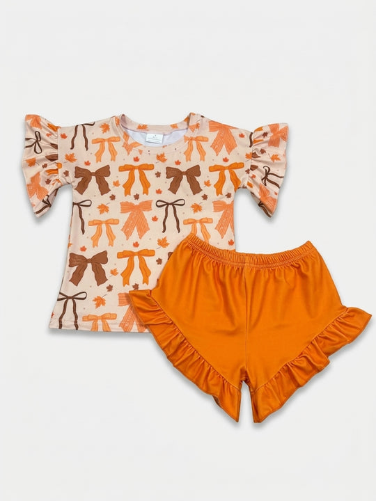 PRE order ships week of 10/12 Fall for jesus ruffle set