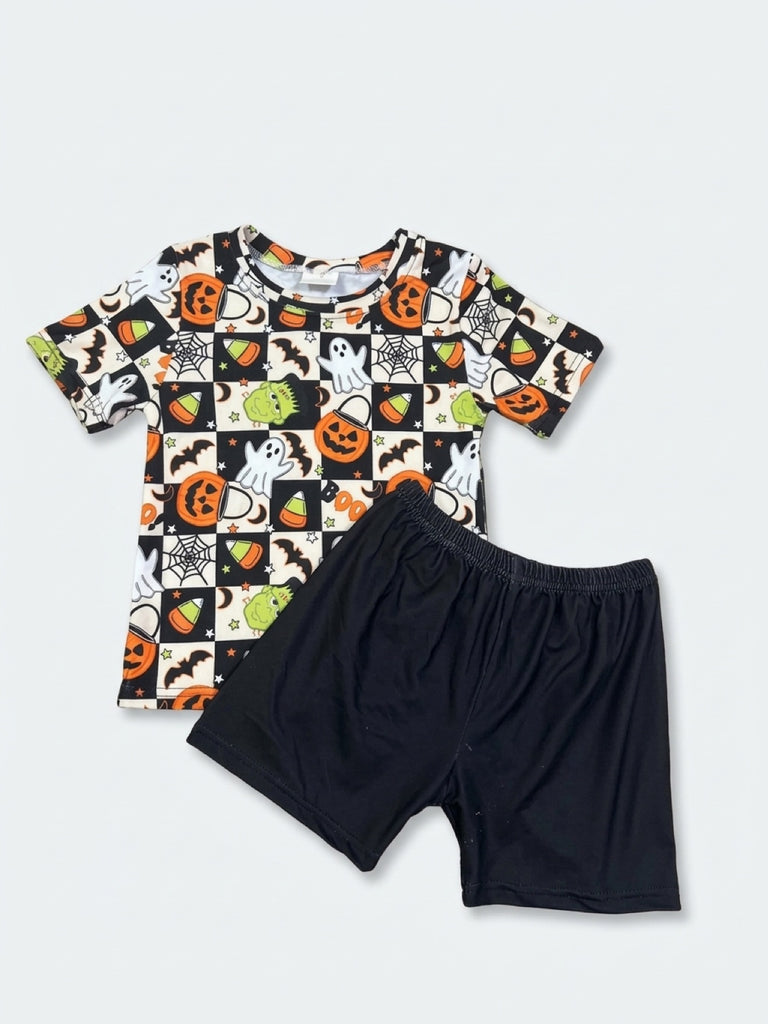 PRE order ships week of 10/12 spooky check set