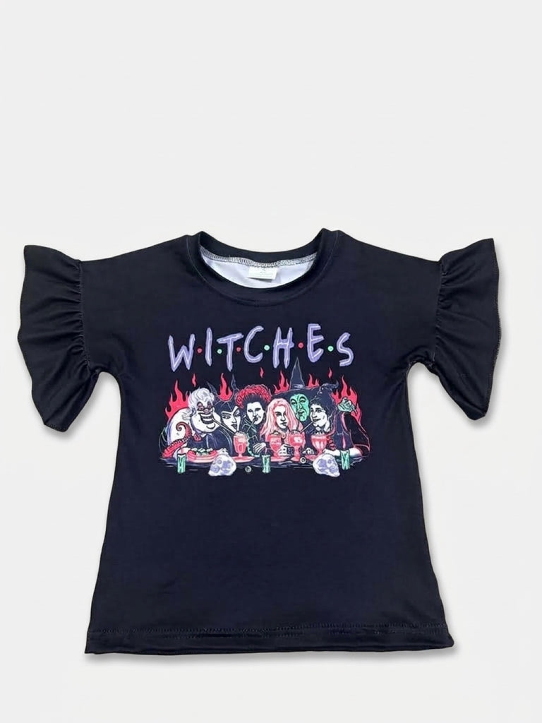 PRE ORDER ships week of 10/12 witches ruffle tee