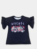 PRE ORDER ships week of 10/12 witches ruffle tee