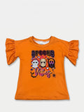 PRE ORDER ships week of 10/12 spooky vibes ruffle tee