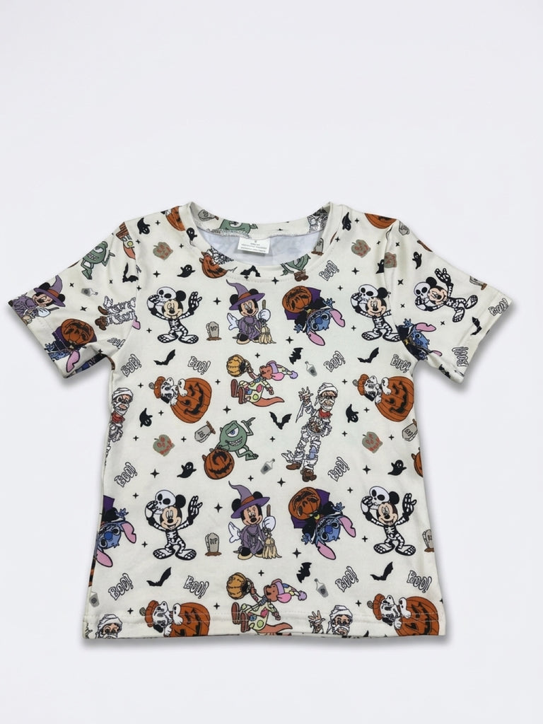 PRE order ships week of 10/12 character halloween top
