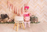 Pink ONE romper