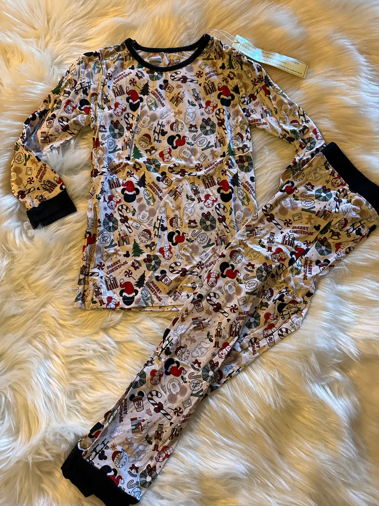 Christmas character two piece bamboo 4T