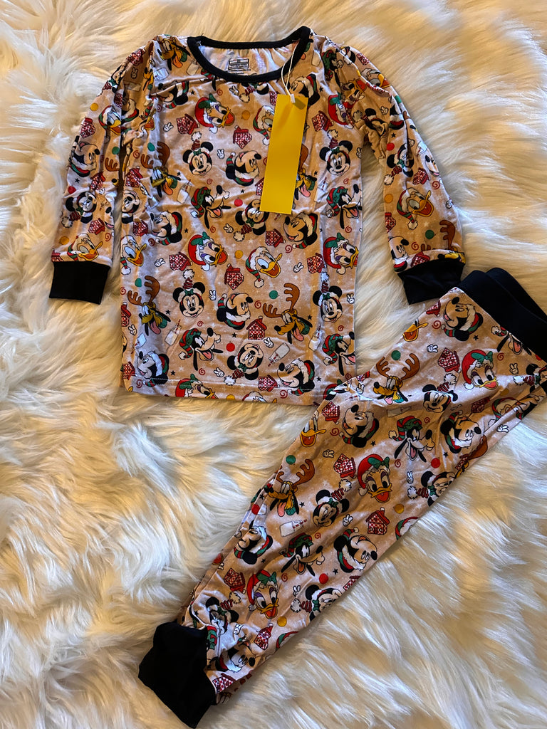Christmas character two piece bamboo 2T