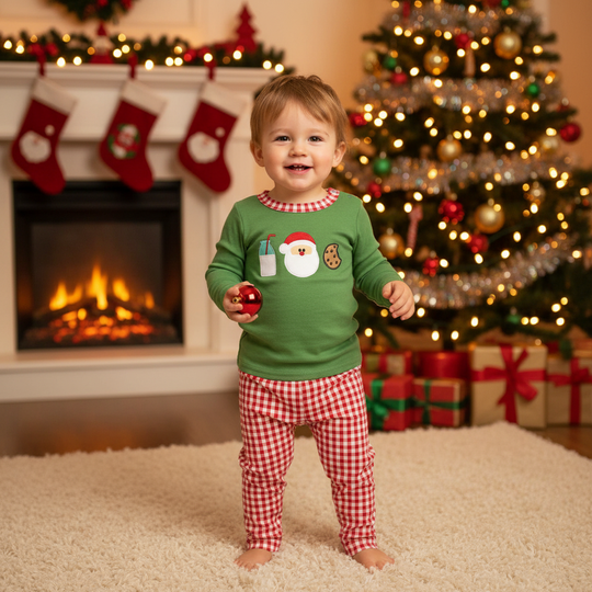 Milk and cookies boy set