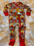 Sesame bamboo zip 6/12 M