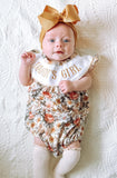 Vintage daddy’s girl romper