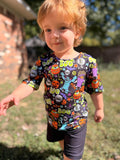 Monsters short sleeve top