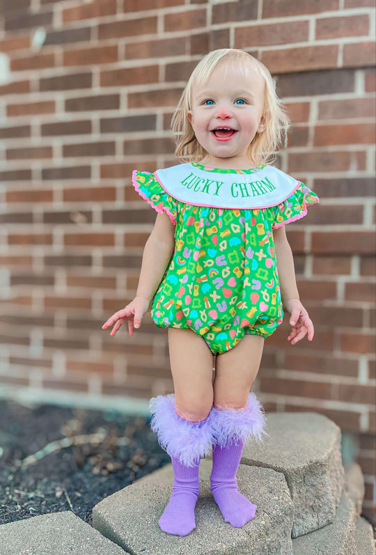 Lucky charms romper