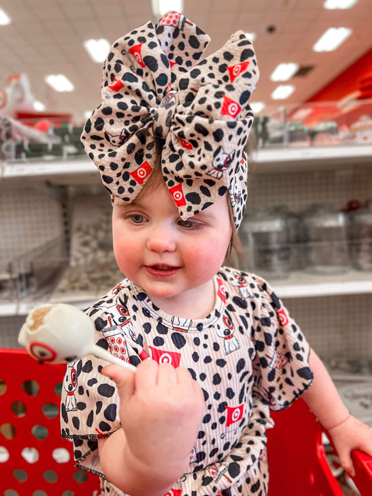 Spotted dog messy wrap