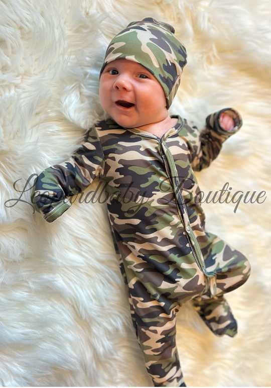 Camo baby deals sleeper