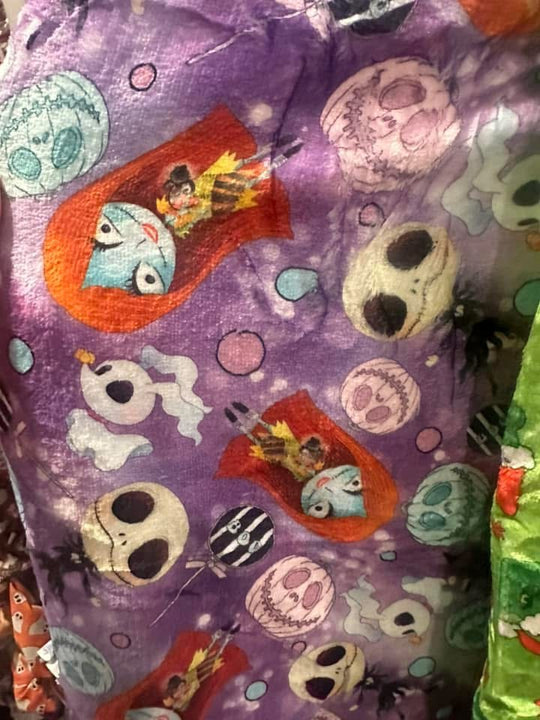 42x54 plush - purple NBC