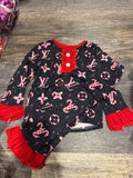 Candycane pj set
