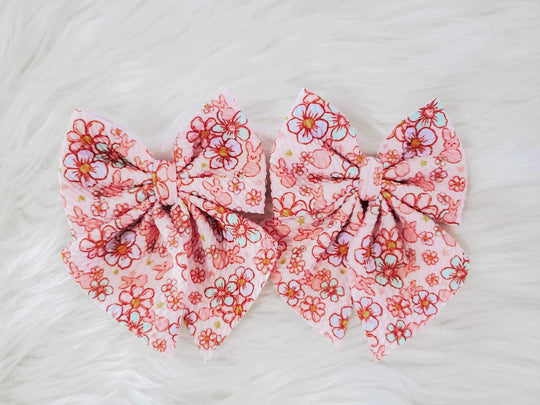 Floral bunny sailor piggies