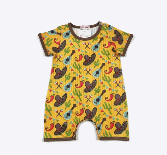 Clover Cottage fiesta Boy romper