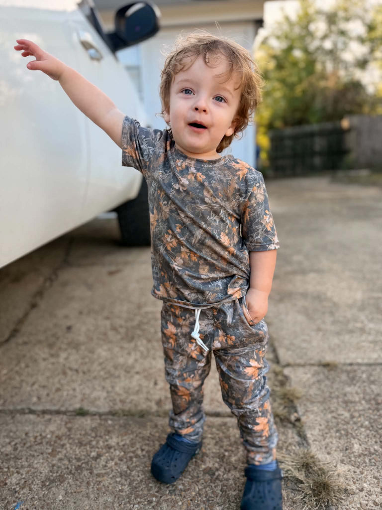 Camo joggers only