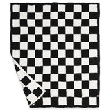 Luxury soft checkered blanket