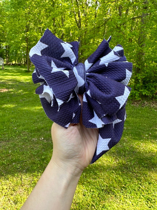 Little Jams July 4th stars shredded wrap