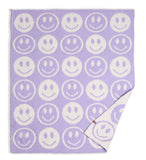 Luxury soft purple happy blanket