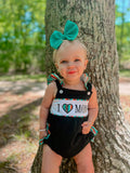 Serape I love mom Romper