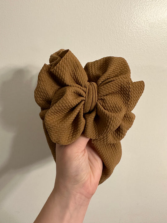 Texas Messy mocha pink wrap