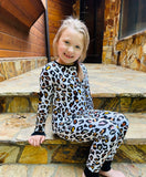 Charlie wild Leopard Two Piece Bamboo Pj