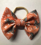 Sale bow- pink butterfly
