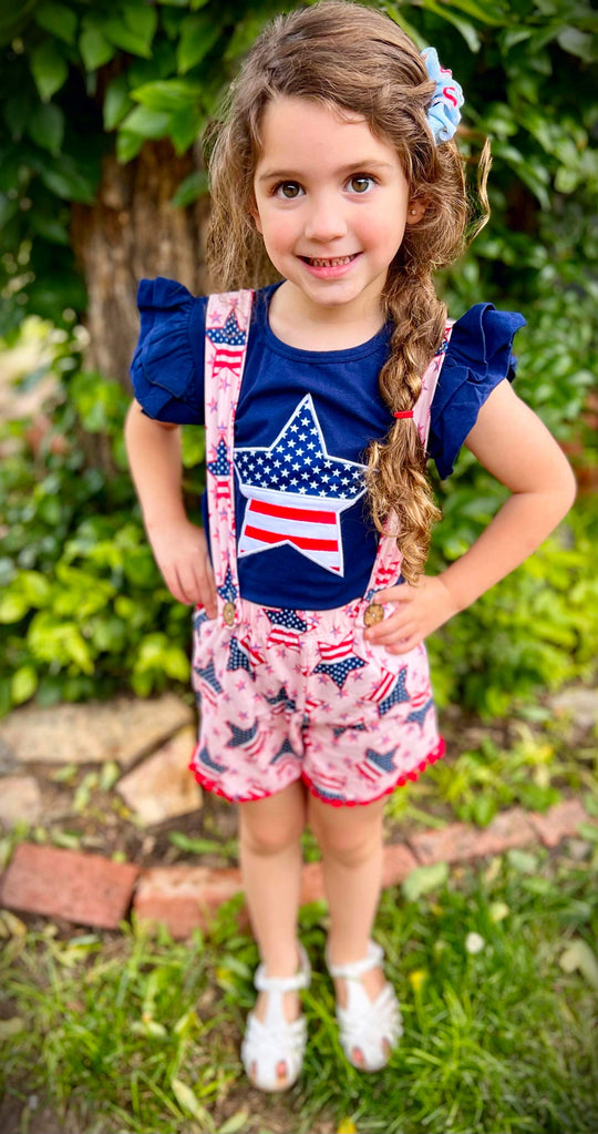 Red white and blue set