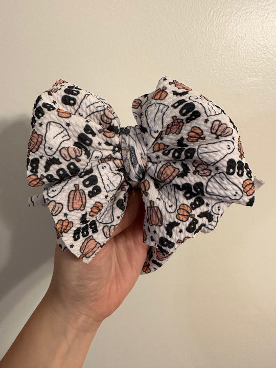 Little Jams boo ghost shredded wrap