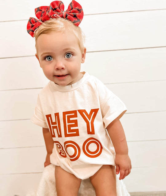 Hey boo bubble romper