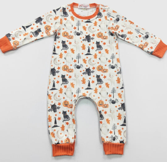 Clover Cottage halloween romper