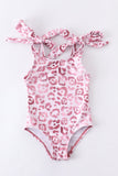 Light Pink leopard Swimsuit