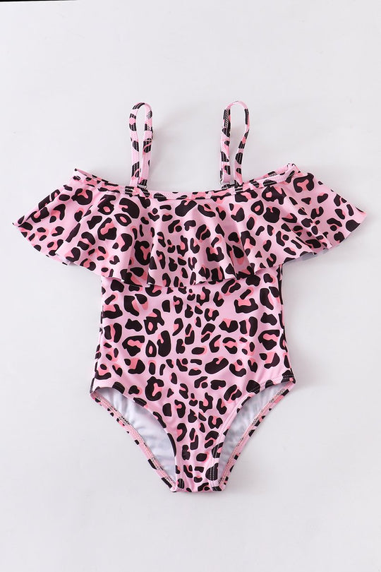 Pink Leopard Swimsuit