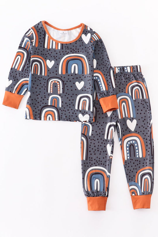 Rainbow pj set
