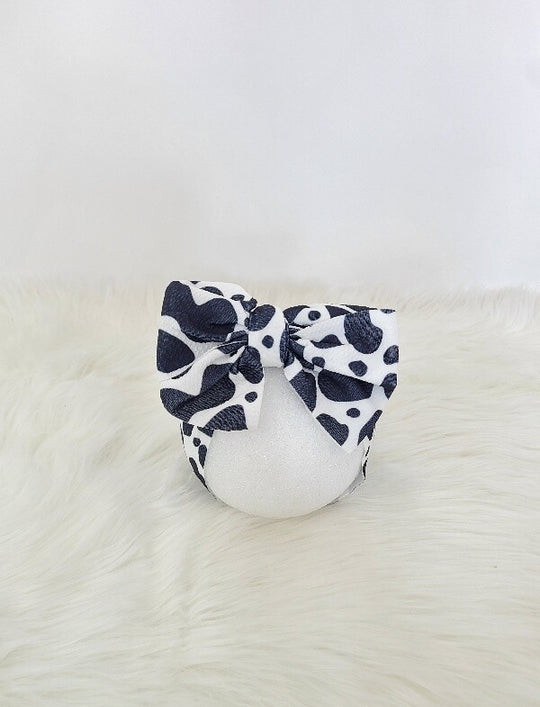 Cow Waffle headband