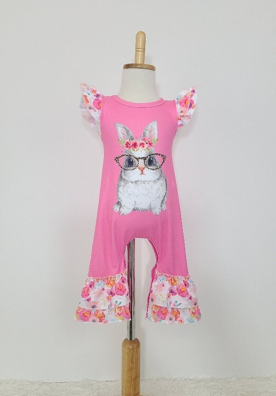 Clover cottage Southern Bunny romper