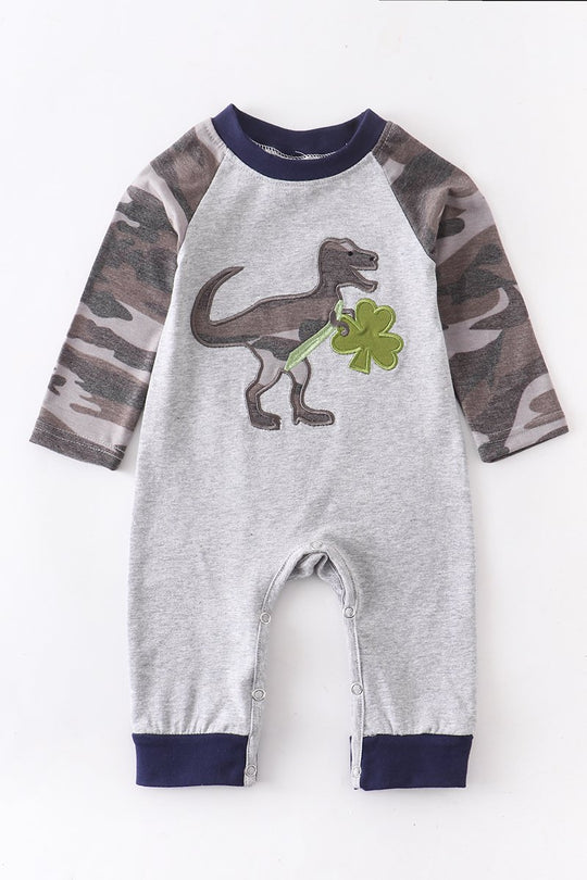 Dino Clover Romper