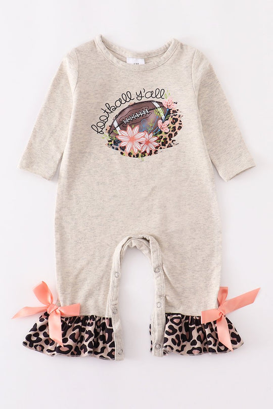 Football Y'all romper