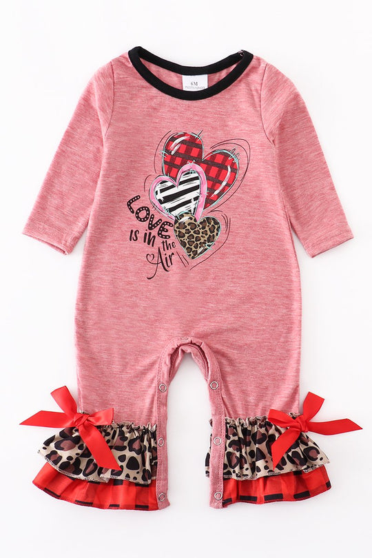 Pink Love is in the air romper