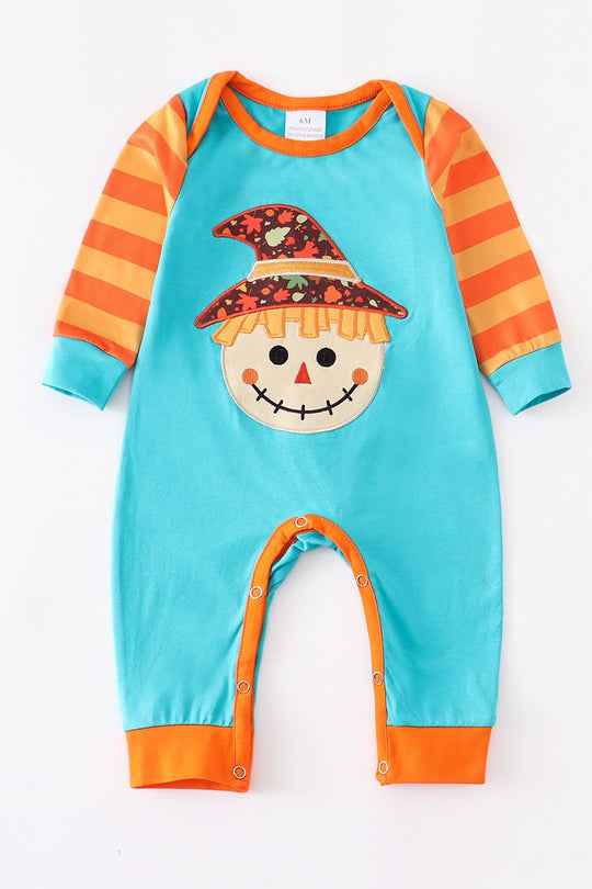 Boy Scarecrow romper